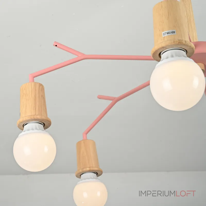 Потолочная люстра LES COLOR D80 Pink