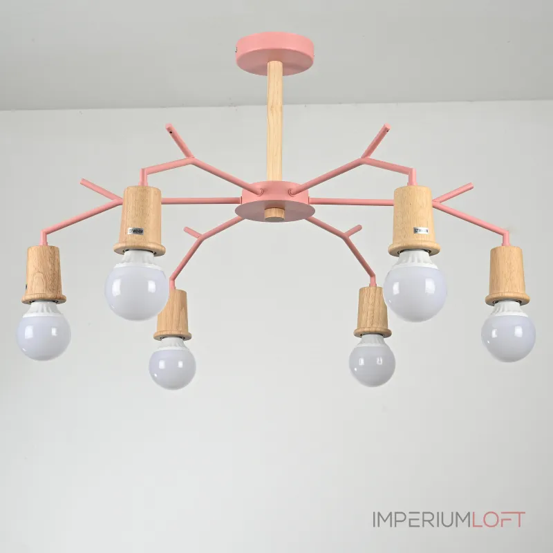 Потолочная люстра LES COLOR D80 Pink