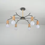 Потолочная люстра LES COLOR D80 Grey