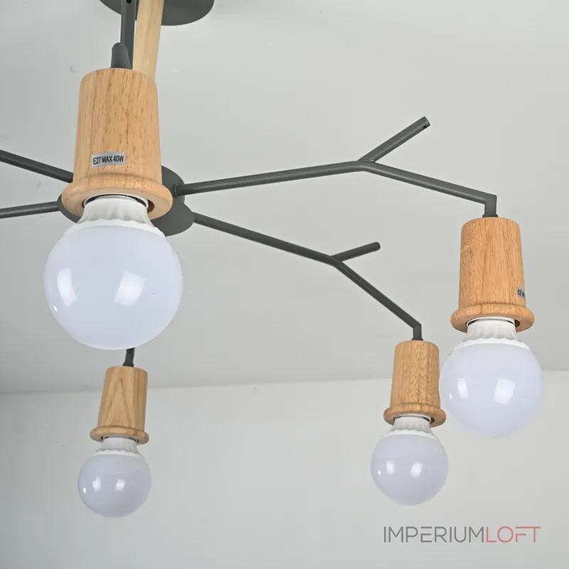 Потолочная люстра LES COLOR D80 Grey