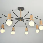 Потолочная люстра LES COLOR D95 Grey