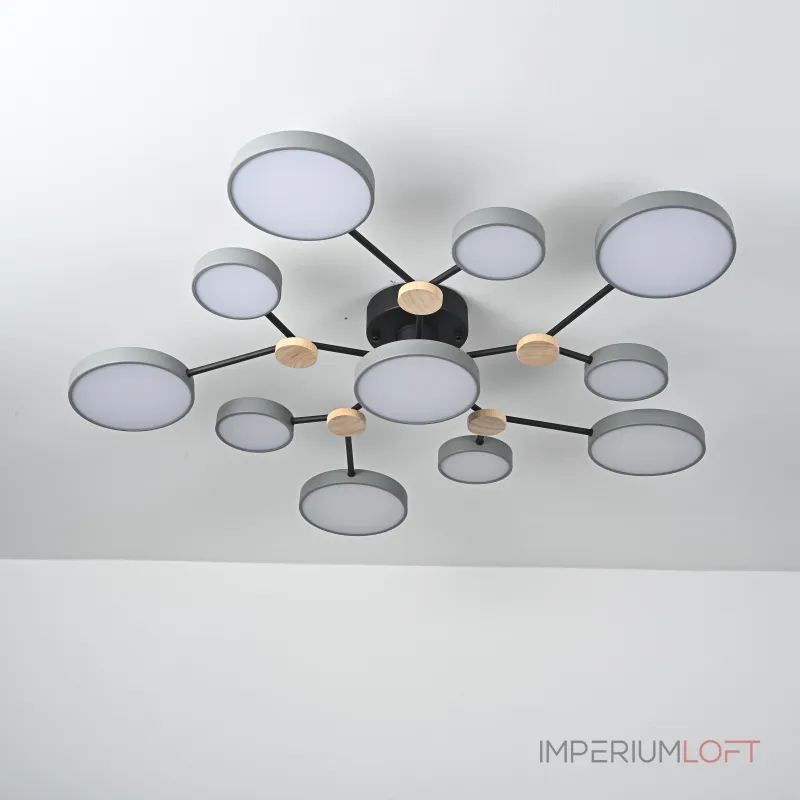 Потолочная люстра GAMMA D102 Grey