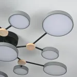 Потолочная люстра GAMMA D102 Grey