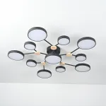 Потолочная люстра GAMMA D102 Black