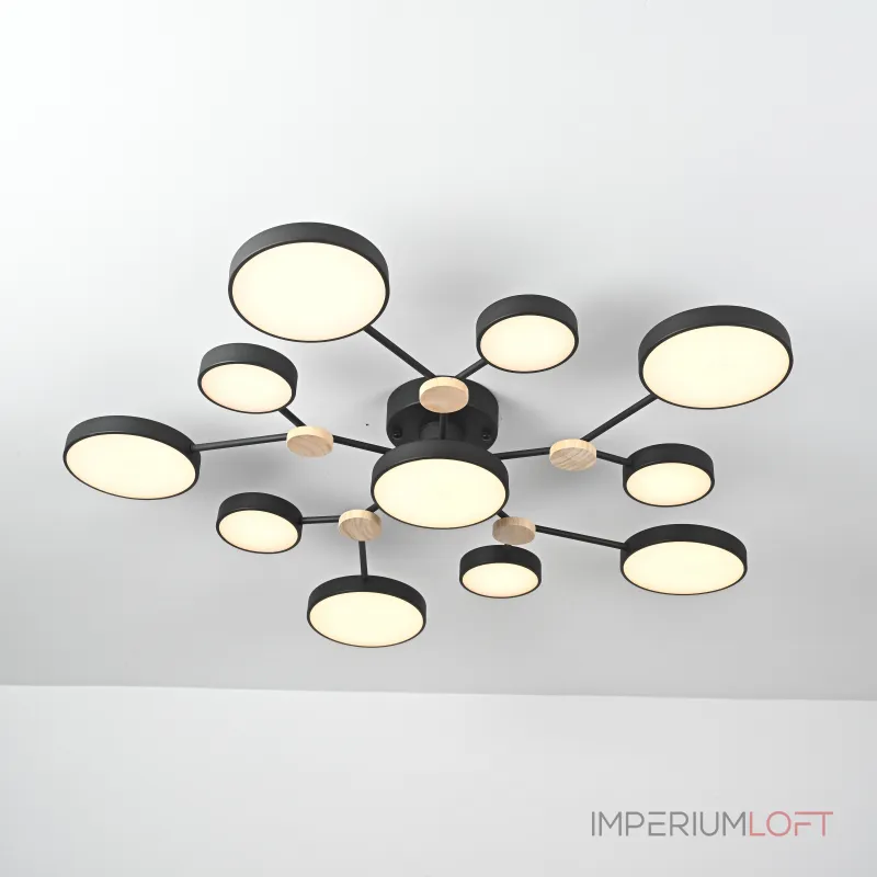 Потолочная люстра GAMMA D102 Black