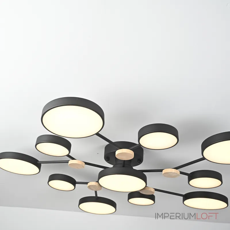 Потолочная люстра GAMMA D102 Black