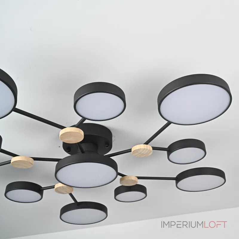 Потолочная люстра GAMMA D102 Black