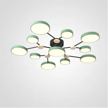 Потолочная люстра GAMMA D102 Green