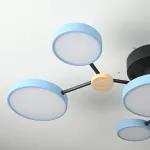 Потолочная люстра GAMMA D88 Blue