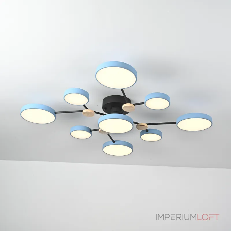 Потолочная люстра GAMMA D98 Blue Потолочная люстра GAMMA D98 Blue