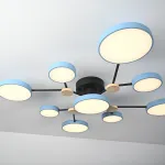 Потолочная люстра GAMMA D98 Blue