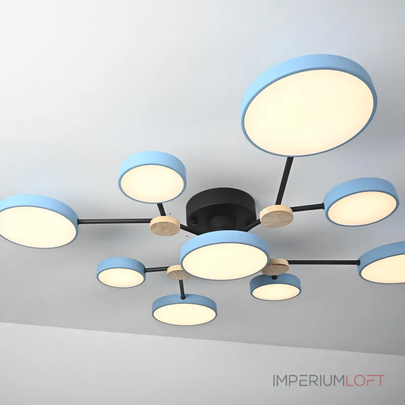 Потолочная люстра GAMMA D98 Blue Потолочная люстра GAMMA D98 Blue
