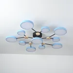 Потолочная люстра GAMMA D102 Blue