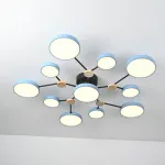 Потолочная люстра GAMMA D102 Blue