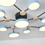 Потолочная люстра GAMMA D102 Blue