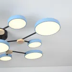 Потолочная люстра GAMMA D102 Blue