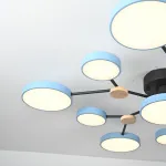 Потолочная люстра GAMMA D102 Blue