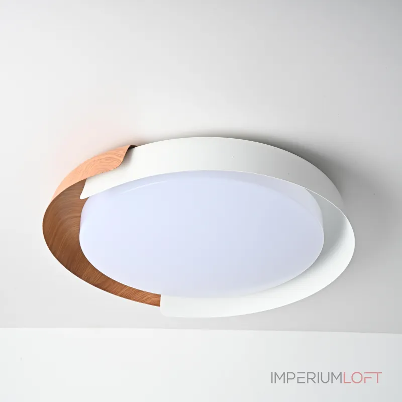 Потолочный светильник ADDA White/Wood от ImperiumLoft