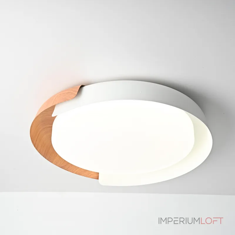 Потолочный светильник ADDA White/Wood от ImperiumLoft