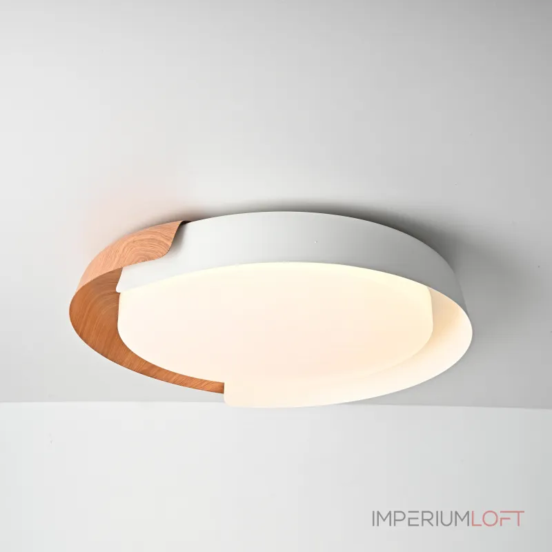 Потолочный светильник ADDA White/Wood от ImperiumLoft