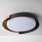 Потолочный светильник ADDA Black/Wood от ImperiumLoft