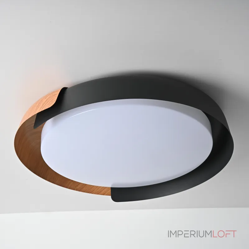 Потолочный светильник ADDA Black/Wood от ImperiumLoft Потолочный светильник ADDA Black/Wood от ImperiumLoft