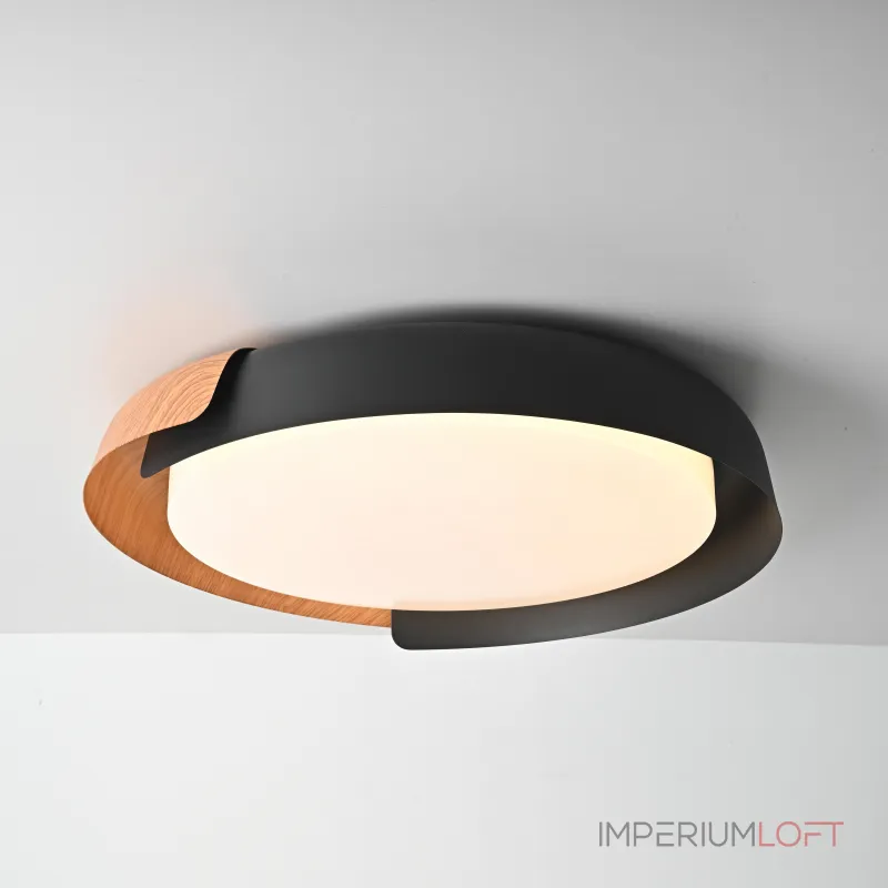 Потолочный светильник ADDA Black/Wood от ImperiumLoft Потолочный светильник ADDA Black/Wood от ImperiumLoft