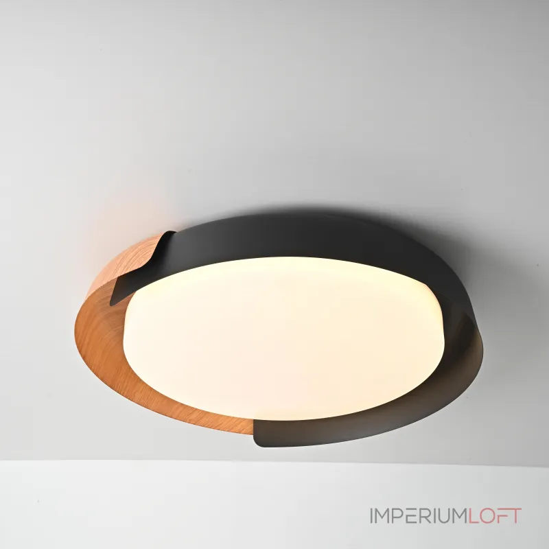 Потолочный светильник ADDA Black/Wood от ImperiumLoft Потолочный светильник ADDA Black/Wood от ImperiumLoft