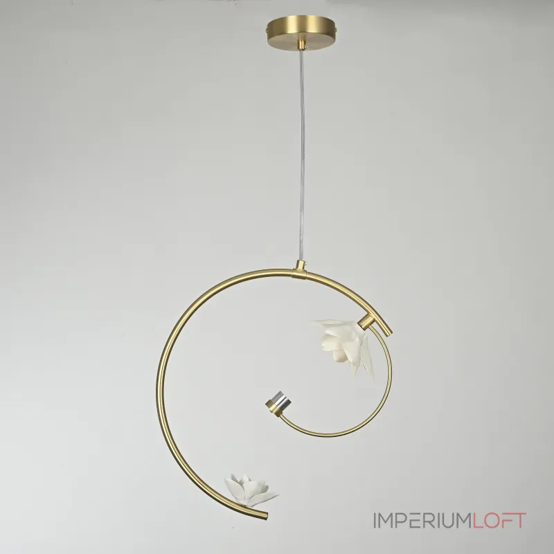 Подвесной светильник MAGNOLIA 2 flower от ImperiumLoft