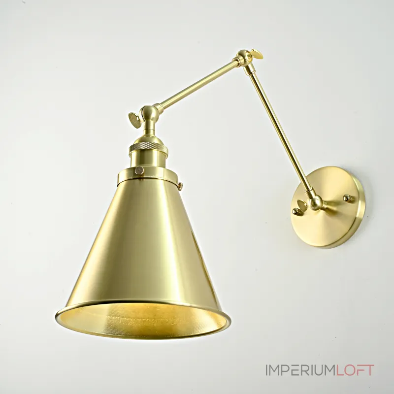 Бра Loft Cone Library II Gold от ImperiumLoft Бра Loft Cone Library II Gold от ImperiumLoft