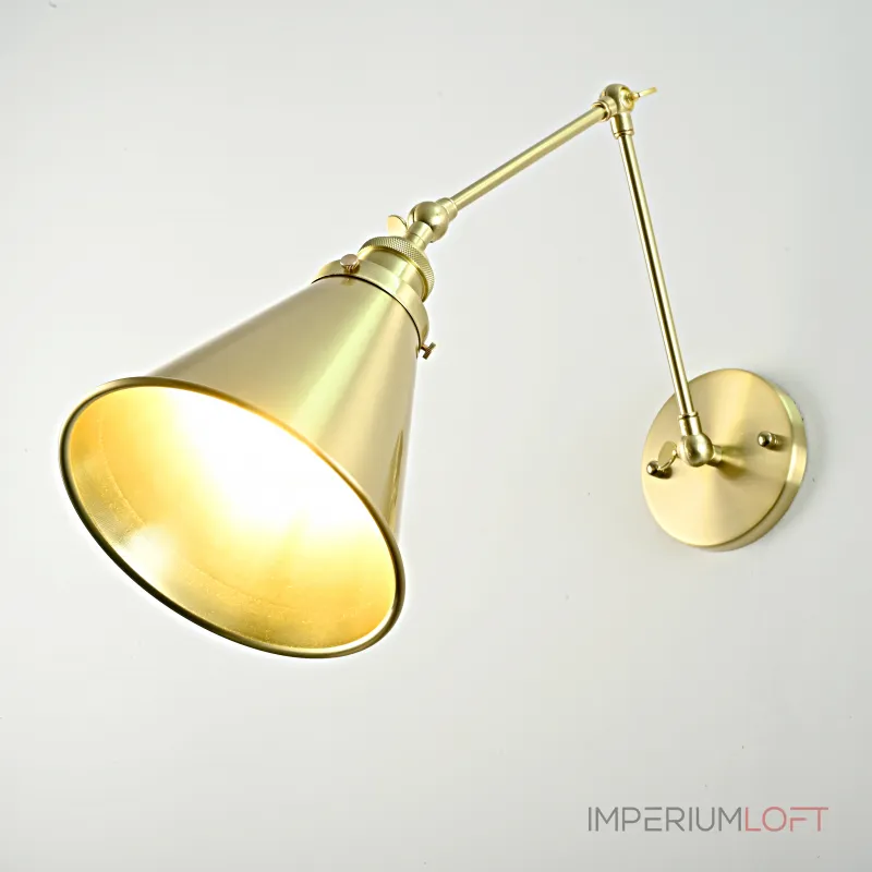 Бра Loft Cone Library II Gold от ImperiumLoft Бра Loft Cone Library II Gold от ImperiumLoft