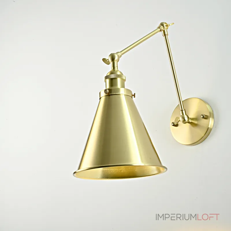 Бра Loft Cone Library II Gold от ImperiumLoft Бра Loft Cone Library II Gold от ImperiumLoft
