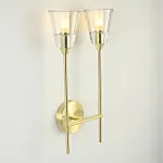 Бра RH Torche De Verre Double wall lamp от ImperiumLoft