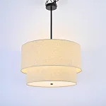 Подвесной светильник RH TWO-TIER ROUND Shade Linen