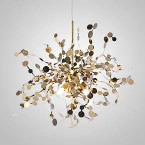 Подвесной светильник Tezani Argent Suspension Pendant lamp 40 Gold Подвесной светильник Tezani Argent Suspension Pendant lamp 40 Gold