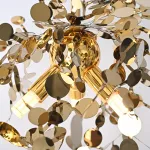 Подвесной светильник Tezani Argent Suspension Pendant lamp 40 Gold
