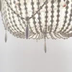 Люстра Anselme White Wood Large Chandelier