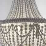 Люстра Anselme White Wood Large Chandelier