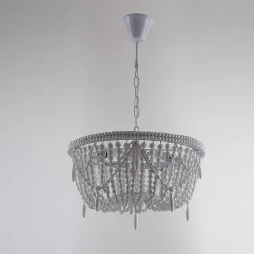 Подвесная люстра RH Anselme White Wood Weathered Chandelier Подвесная люстра RH Anselme White Wood Weathered Chandelier