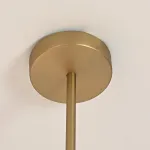 Люстра на штанге CANELLE Linear Chandelier 12 Modern Brass