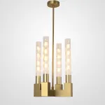 Люстра на штанге CANELLE Pendant lamp 4 Modern Brass