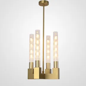 Люстра на штанге CANELLE Pendant lamp 4 Modern Brass