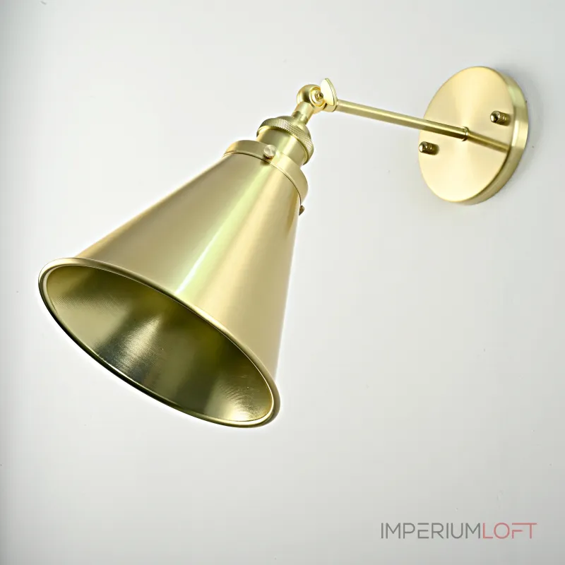 Бра Loft Cone Library Gold от ImperiumLoft