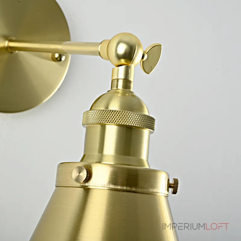 Бра Loft Cone Library Gold от ImperiumLoft