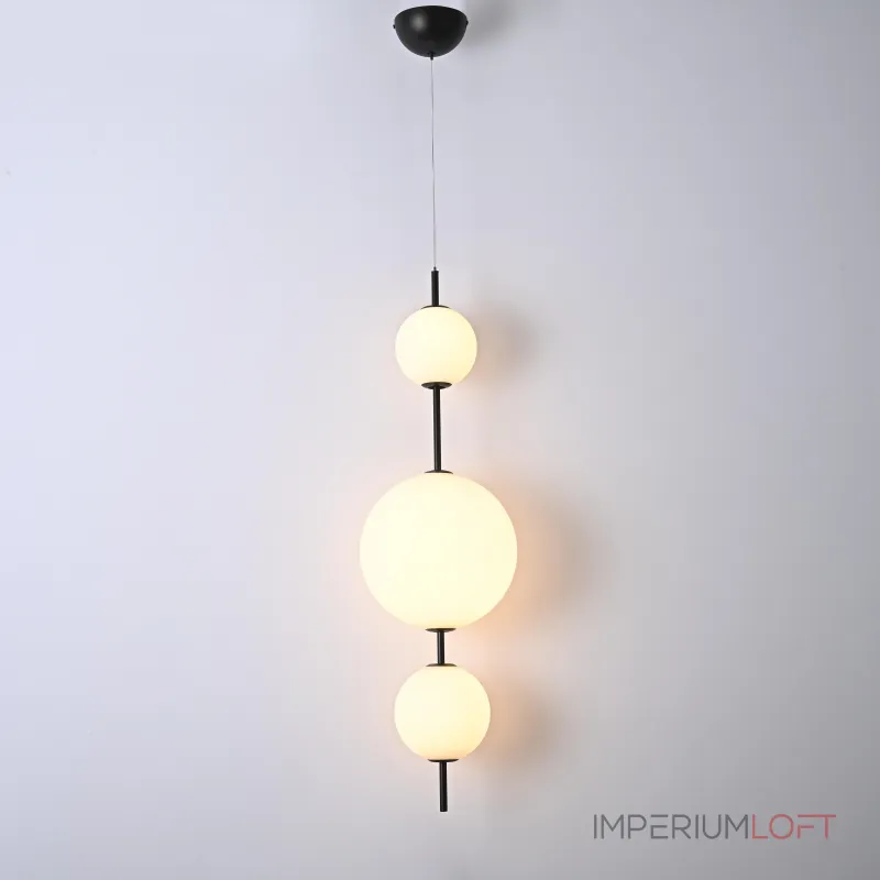 Подвесной светильник White beads Pendant D50 от ImperiumLoft