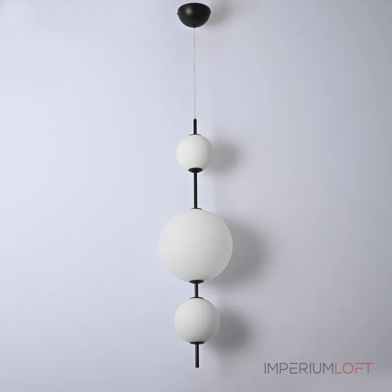 Подвесной светильник White beads Pendant D50 от ImperiumLoft