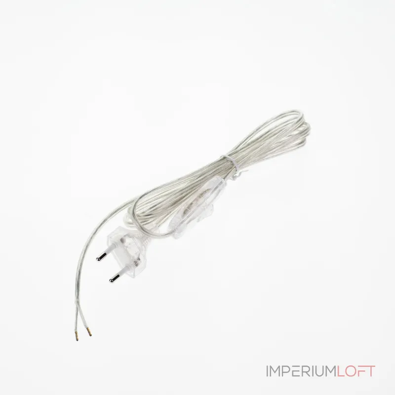 Сетевой провод с выключателем Citilux 6001 6001 Цвет арматуры серебро Цвет плафонов серебро от ImperiumLoft