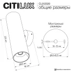 Настенный светильник Citilux AXEL CL512320 от ImperiumLoft