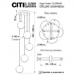 Подвесной светильник Citilux Адам Смарт CL228A051