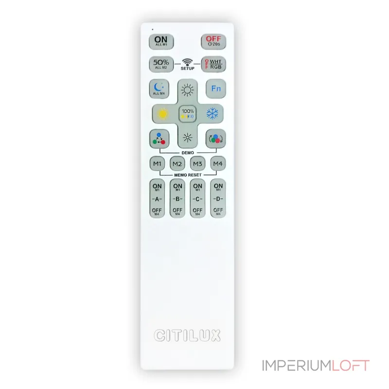 Пульт четырехканальный Citilux CLR5G_F1.1 от ImperiumLoft Пульт четырехканальный Citilux CLR5G_F1.1 от ImperiumLoft